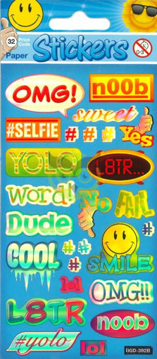 Picture of POPULAR WORDS STICKERS